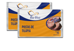 Postas de Tilápia 800g Com Pele